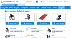 Desktop Screenshot of monfauteuilroulant.com